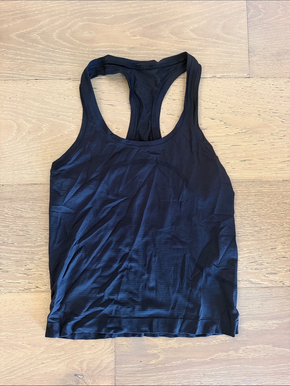 Lululemon Women’s Black Cropped Racerback Tank Top